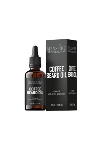 Menspire Λάδι για γένια με άρωμα καφέ Titanium 50ml