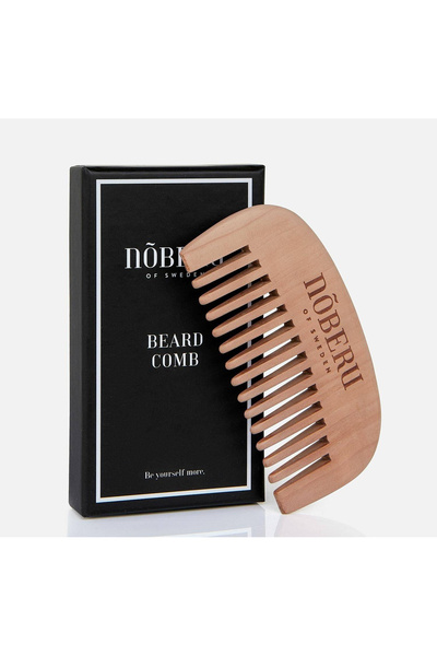 NOBERU OF SWEDEN Nõberu Beard Comb (Pear Wood)