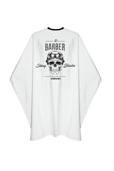 Marmara Barber Skull White Barber Cape