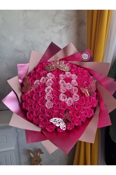 Store.sedas Buchet 101 trandafiri de sapun