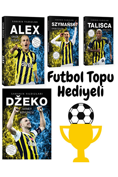 Parodi Yayınları Dzeko Talisca Szymanski Alex 4 LÜ Set Poster + Top HEDİYELİ ...