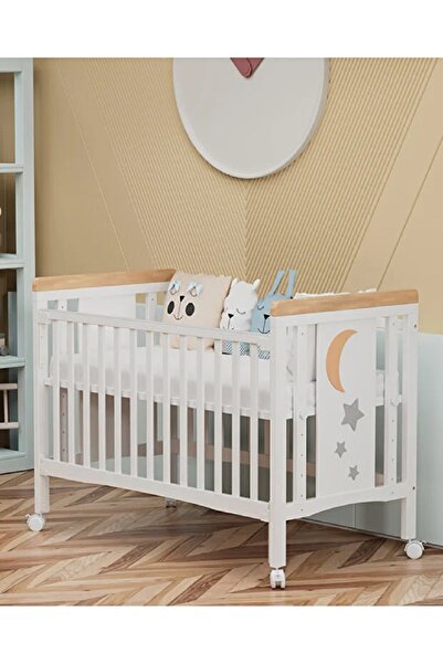 Fun Moment Wooden crib for children 120 x 60 cm