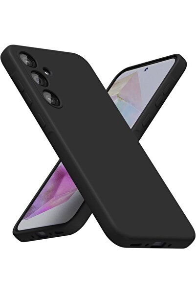 HYX Case for Samsung Galaxy A35 5G Silicone Ultra Thin Soft TPU Case - Black