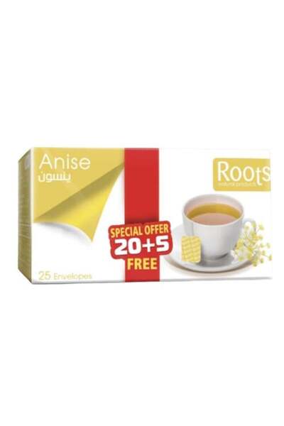 Roots Natural Anise Drink from – 25 Sachets × 2 Grams