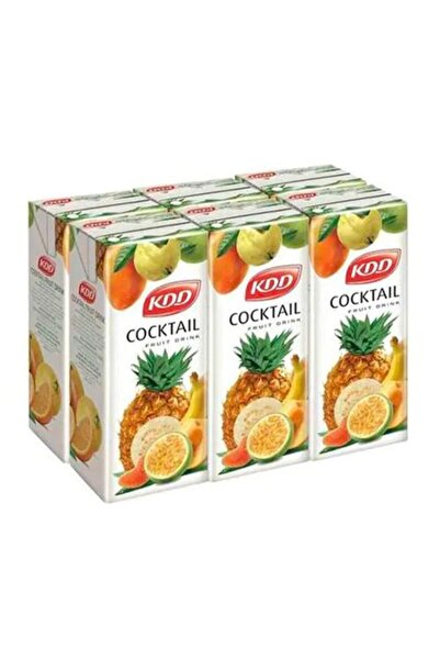 KDD مشروب كوكتيل الفواكه – 6 × 180 مل