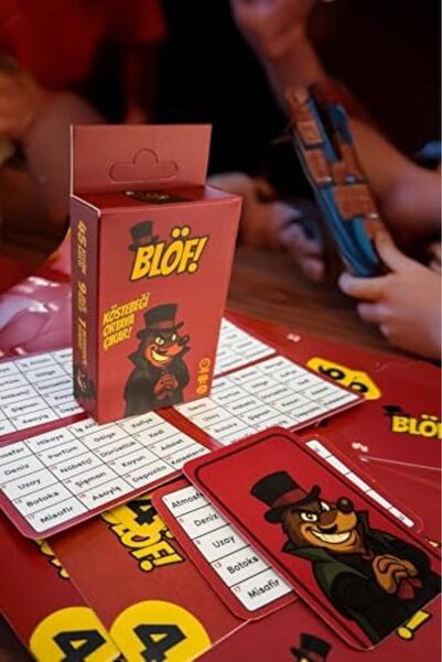 Yıldızan trendyvision Molfy Köstebek Kutu Oyunu Kart Oyunu Sahtekar Kelime Oyunu Arkadaşlarınız Ailenizle Oyn