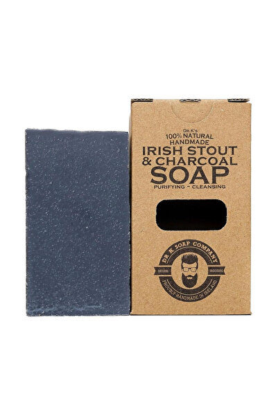 Dr K Soap Company Dr. K. Irish Stout & Charcoal Body Soap XL 225g