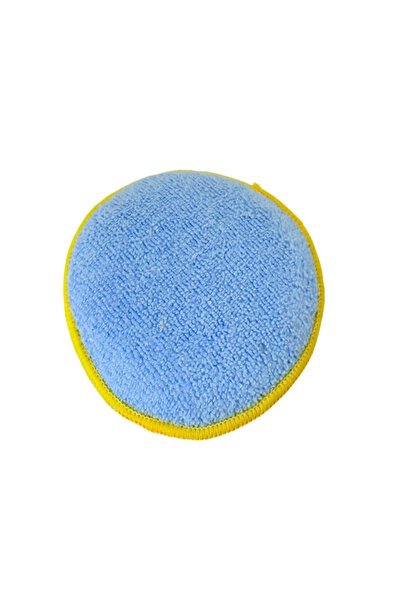 OEM Round Microfiber Applicator Sponge, Soft, Ideal for Wax, Polish or General Cleaning