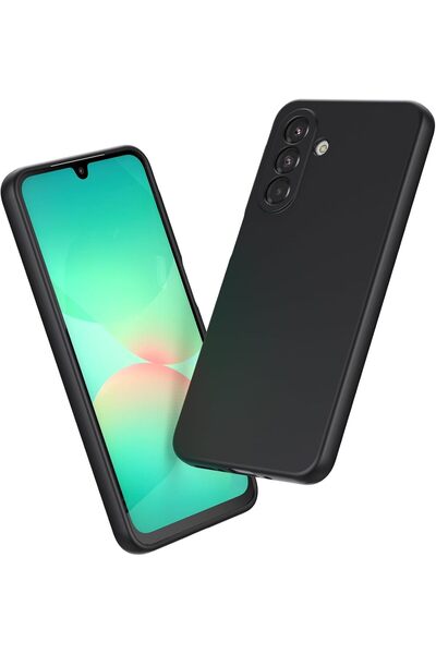 HYX جراب سيليكون لهاتف Samsung Galaxy A26 5G (2025) - مصد مطاطي جل سائل، بطان...