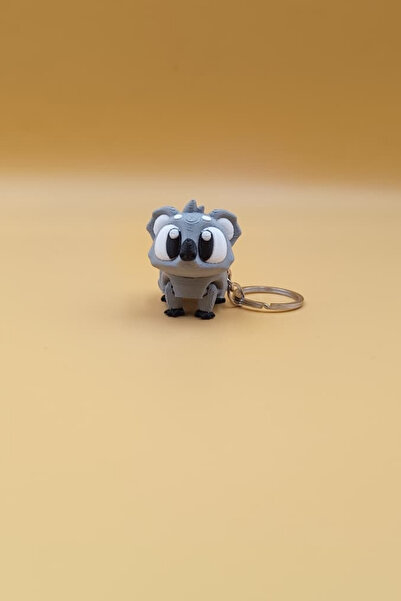 Rodopiva سلسلة مفاتيح الكوالا اللطيفة - تمثل الرقة والهدوء! حلية متحركة على ش...