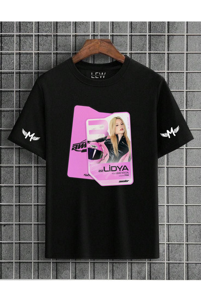 lovver Manifest LİDYA Amatör Şarkı Special Design Imprimare premium Tricou di...