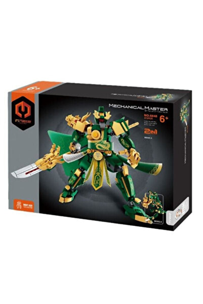 im Master مجموعة مكعبات بناء محاربي جنرالات النمور الخمسة، 2 في 1، مكونة من 3...