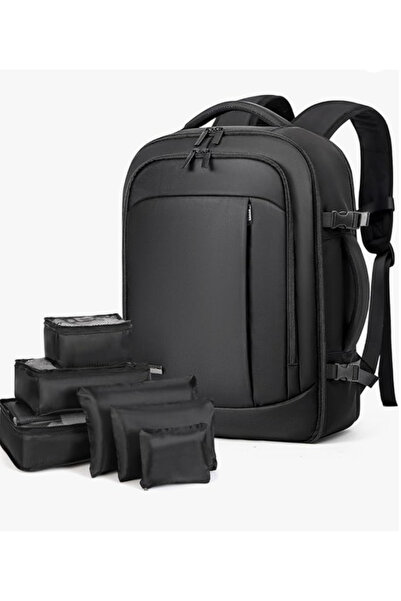 Lekespring Travel Backpack Cabin Size – Carry-On Laptop Backpack with 6 Organizational Compartment