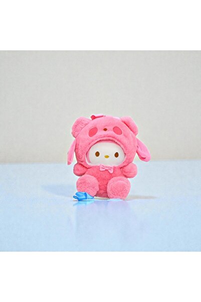 Kuzey Tacı Mini rucsac de pluș My Melody și Cinnamoroll cu glugă Geantă drăguță cu personaj figuri Vip