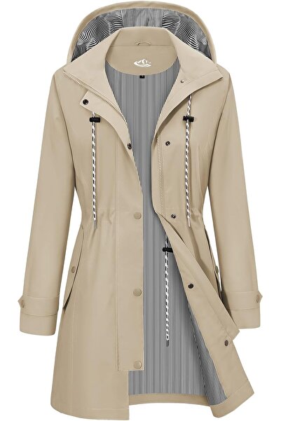 RİTON RITOSTA Women's Waterproof Lightweight Rain Jacket L