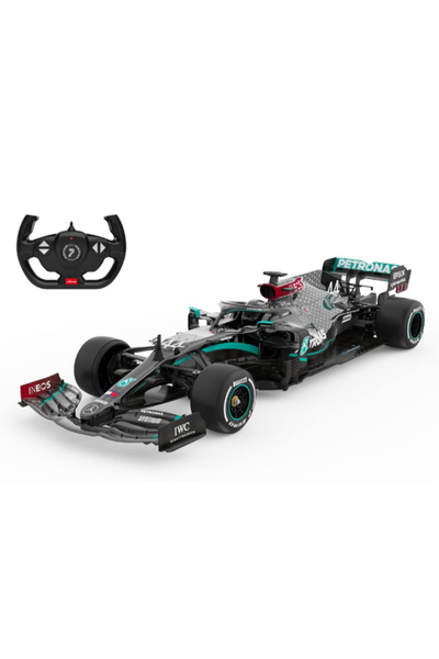 Rastar سيارة مرسيدس AMG F1 W11 EQ عالية الأداء تعمل بالتحكم عن بُعد بمقياس 1:12