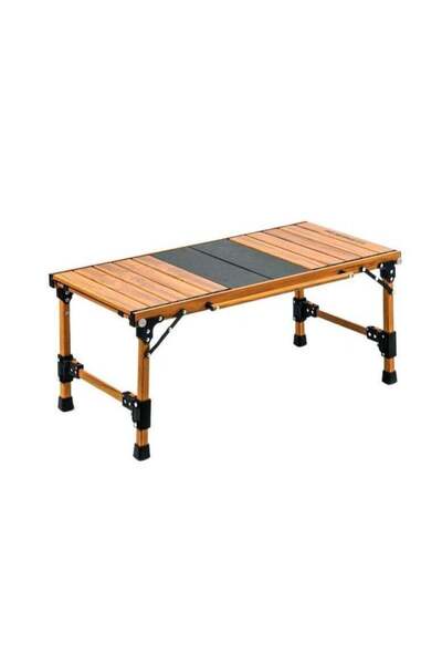 Generic Lightweight Aluminum Folding Camping Table Adjustable Height IGT Compatible Outdoor Picnic Desk
