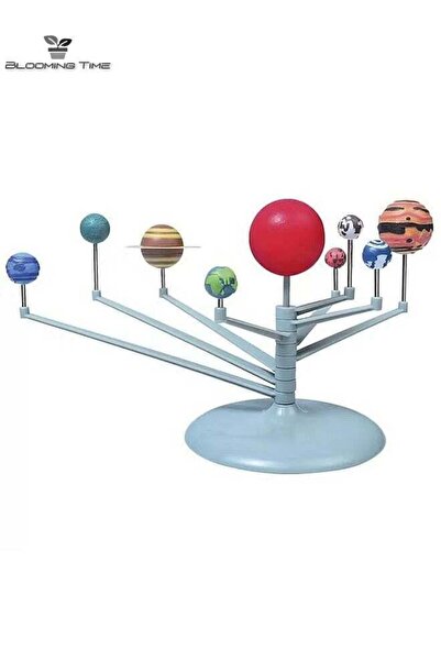 BLOOMING TIME 3D Assembled Solar System Model DIY Model Puzzle Assembled Scie...