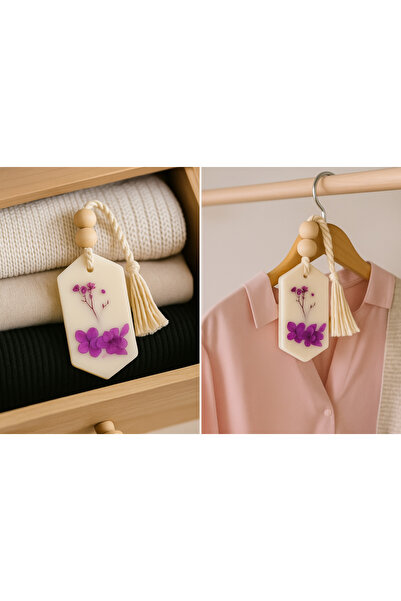 LumanariArtizanale.Ro Wardrobe Air Freshener, Scented Tablet, SAKURA – Cherry blossoms, peonies, hyacinths - handmade in Romania