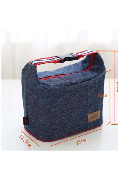 CYTHERIA Thermal Ice Cooler Lunch Bag Blue 19.5x16x22.5centimeter