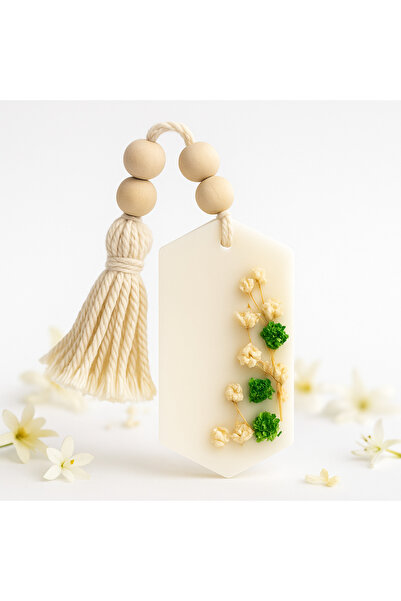 LumanariArtizanale.Ro Wardrobe Air Freshener, Scented Tablet, EDEN – Honeysuckle, Jasmine, Musk - handmade in Romania