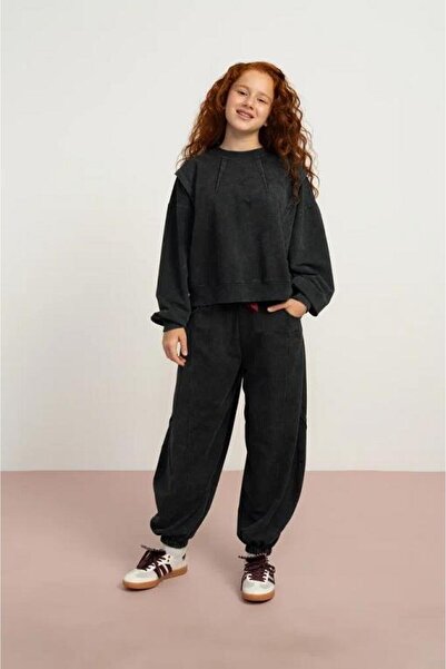 LOCO LOCO 7829 Girl's Two-Ply Tracksuit Set