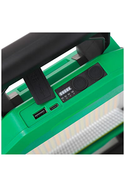 Generic 600W Solar LED Work Light Rechargeable 276 LEDs IP65 Waterproof Type C Camping Emergency Lamp