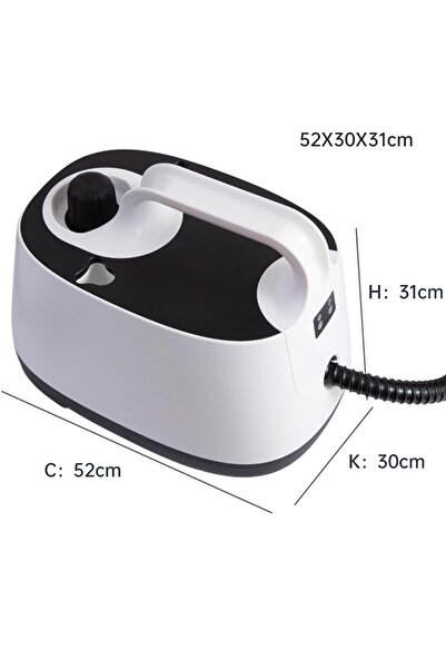 Generic 2000W Steam Cleaner 4 Bar Large Tank 50 Min Runtime Heavy Duty Floor Carpet Car Sofa Sanitizer