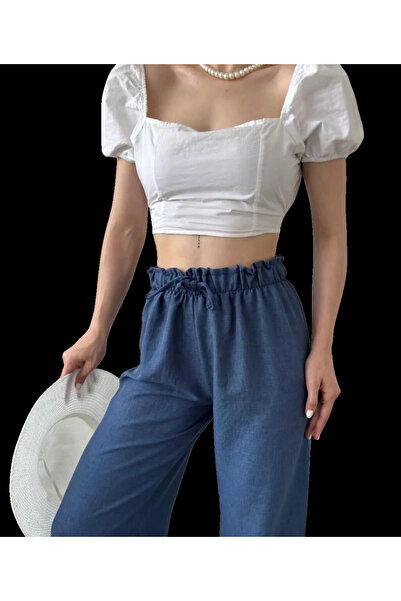 ZEMİRA HOME Drawstring Waist Pants