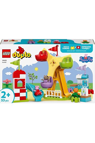 LEGO DUPLO : Peppa Pig Funfair 10453, 2 years+, 53 pieces