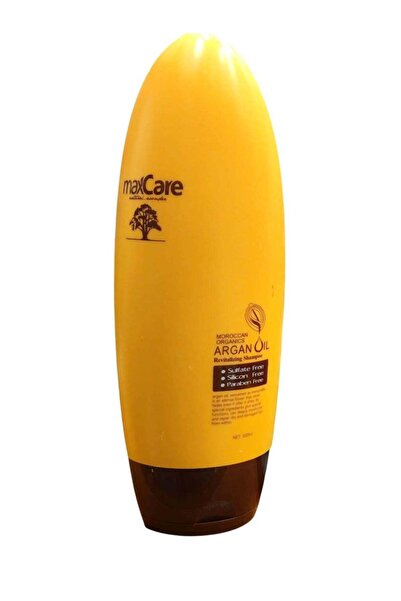 Maxcare Max Care Moroccan Argan Oil Revitalizing Shampoo - Sulfate, Silicone & Paraben Free, 500 ml