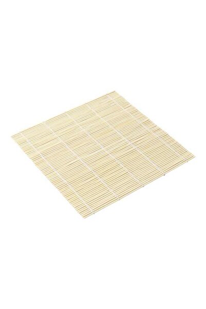 Generic Bamboo Sushi Rolling Mat Beige 240x5x240mm