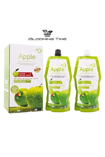 BLOOMING TIME Apple Ammonia Free Black Dye Hair Cream 4.0