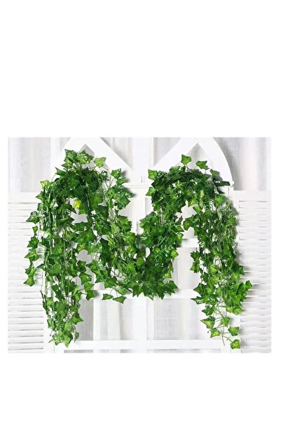 BLOOMING TIME 6 قطع من أوراق اللبلاب الصناعية المعلقة باللون الأخضر