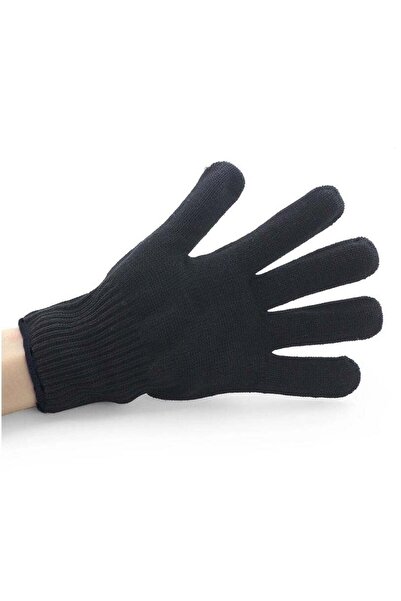 BLOOMING TIME قفاز أسود مقاوم للحرارة عالي الدقة والسلامة من قطعة واحدة