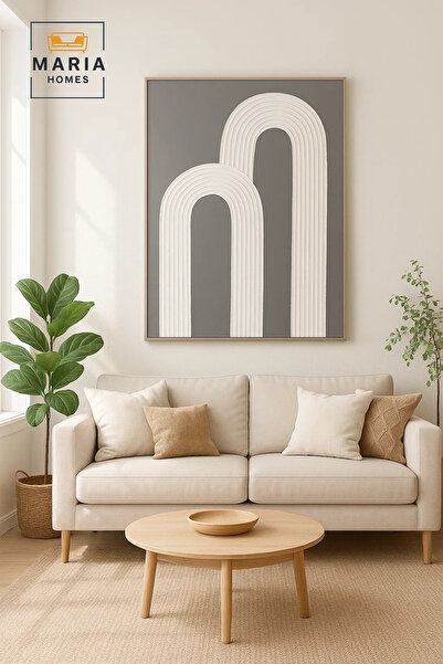 MARIA HOMES Modern Wall Art 80×120 – Abstract Frame & Luxury Wall Decor for Living Room