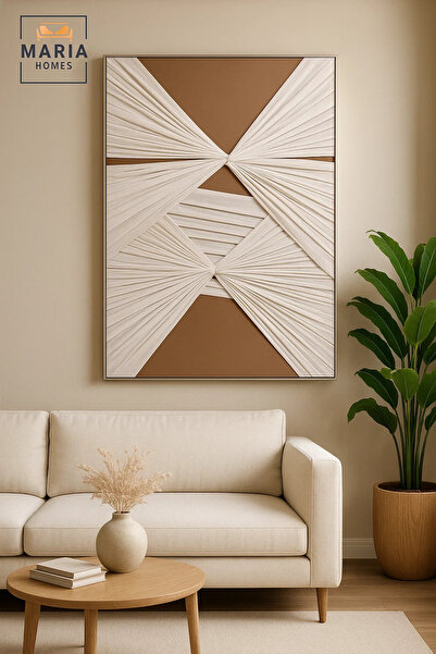 MARIA HOMES Modern Wall Art 150×100 – Abstract Frame & Luxury Wall Decor for ...