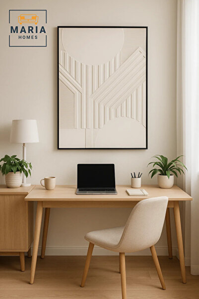 MARIA HOMES Modern Wall Art 120×80 – Abstract Frame & Luxury Wall Decor for Living Room