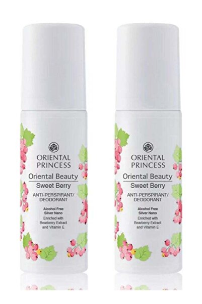 Oriental Princess مزيل عرق برائحة التوت الحلو 70 مل (قطعتين)