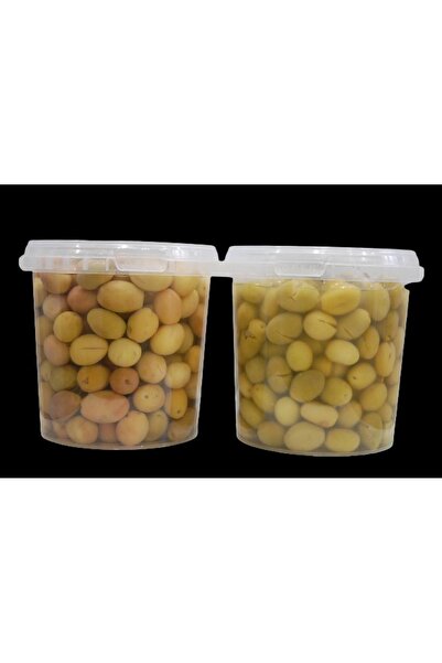 sadıcım Çizik 650 Gr + Kırma 650 Gr Yeşil Zeytin Pet Kavanoz
