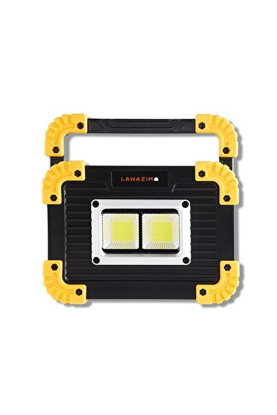 Lawazim LED Camping Lantern Flashlight Portable Outdoor Emergency Light Black