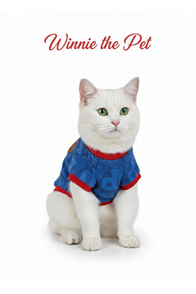 Winnie The Pet KEDİ KIYAFETİ ORJİNAL POLO KUMAŞTAN YAPILMIŞ SWET KAZAK