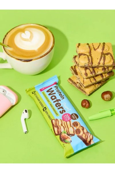 CHIKALAB Glazed Wafer Bar Chocolate Nut Dessert 12x40g - شيكالاب ويفر بار بطعم حلوى المكسرات بالشوكولاتة