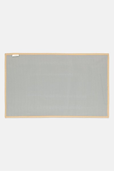 BEBEHOME Soft And Comfortable Textured Bathroom Mat, Tan