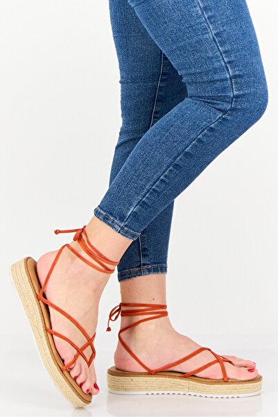 Nine West Women Candid Tie Closure Sandal, Medium Red