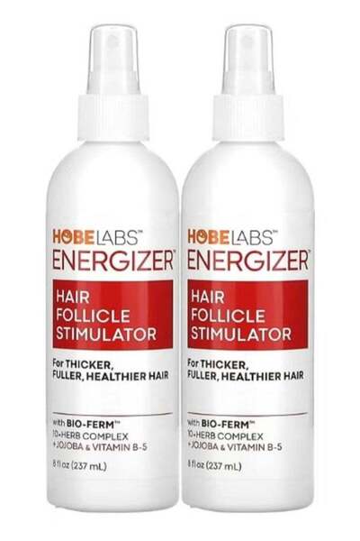 Hobe Labs علاج فروة الرأس إنرجايزر لنمو بصيلات الشعر، 8 أونصة سائلة (عبوة من ...