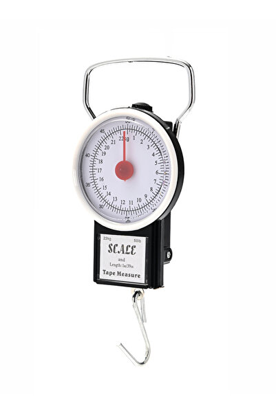 Lawazim Hook Scale 22kg Analog Hanging Scale with Tape