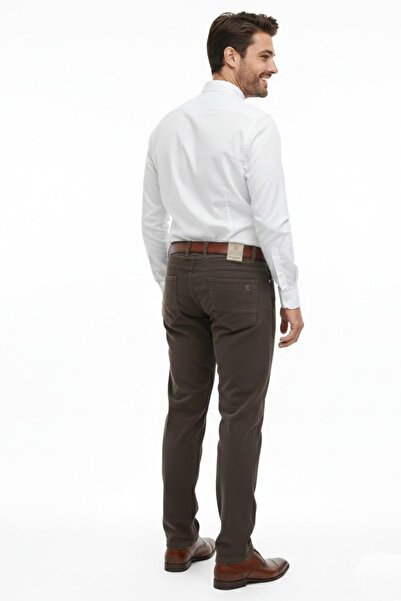 polo casimo Men's Regular Fit 5 Pocket Corduroy Pants 320 Bgl-St05054