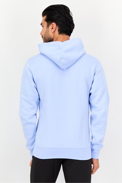 Nike Men Sportswear Fit Long Sleeve Outdoor Hoodie, Pastel Blue