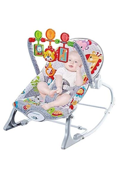 BLOOMING TIME كرسي هزاز موسيقي متعدد الوظائف للأطفال